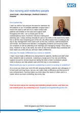 Nursing and Midwifery People Profiles: Janet Dodd